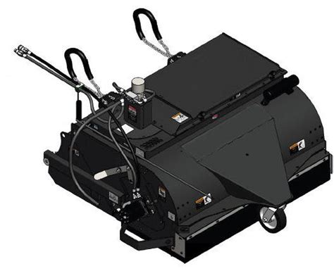 spartan skid steer pickup broom|Skid Steer Box Broom Attachment .